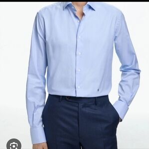 Tommy Hilfiger Blue Dress Shirt Classic Style